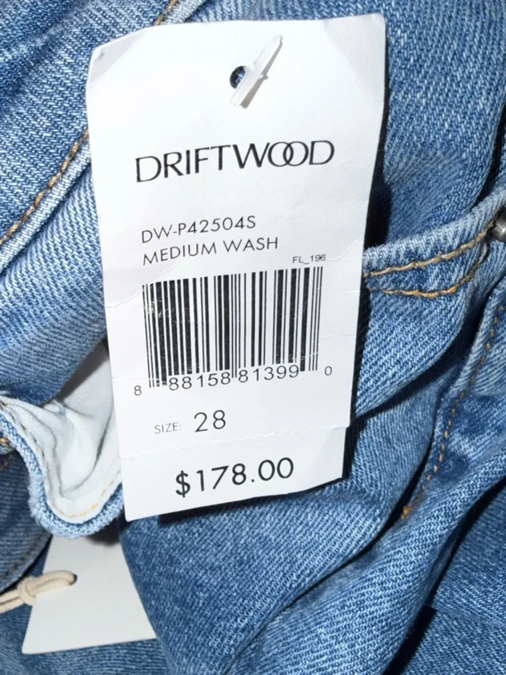 DRIFTWOOD Farrah Embroidered Flare Jeans. NWT. 28x32 - Picture 3 of 8